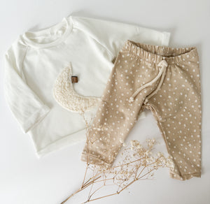 LEGGINGS BEIGE DOTTIES